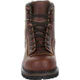 Georgia Boot AMP LT Logger Low Heel Waterproof Work Boot - Georgia Boot