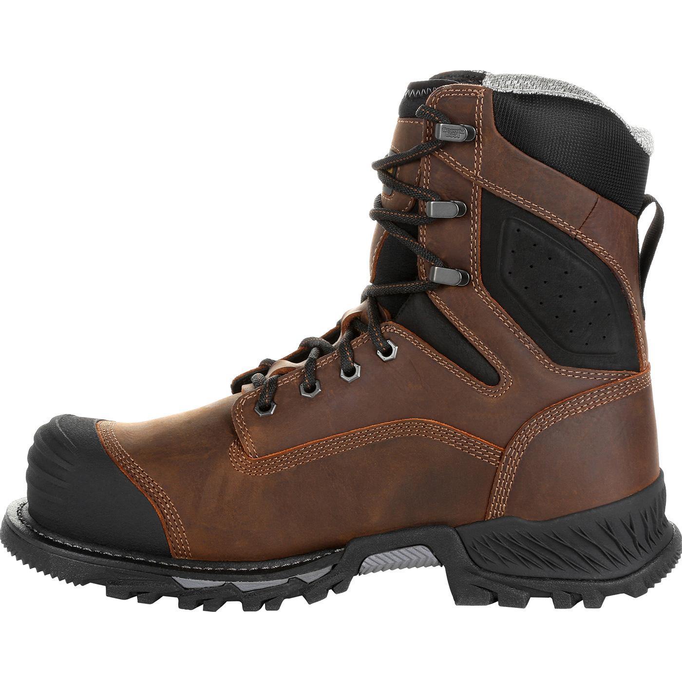 Georgia Boot Rumbler 8inch Composite Toe Waterproof Work Boot - Flyclothing LLC