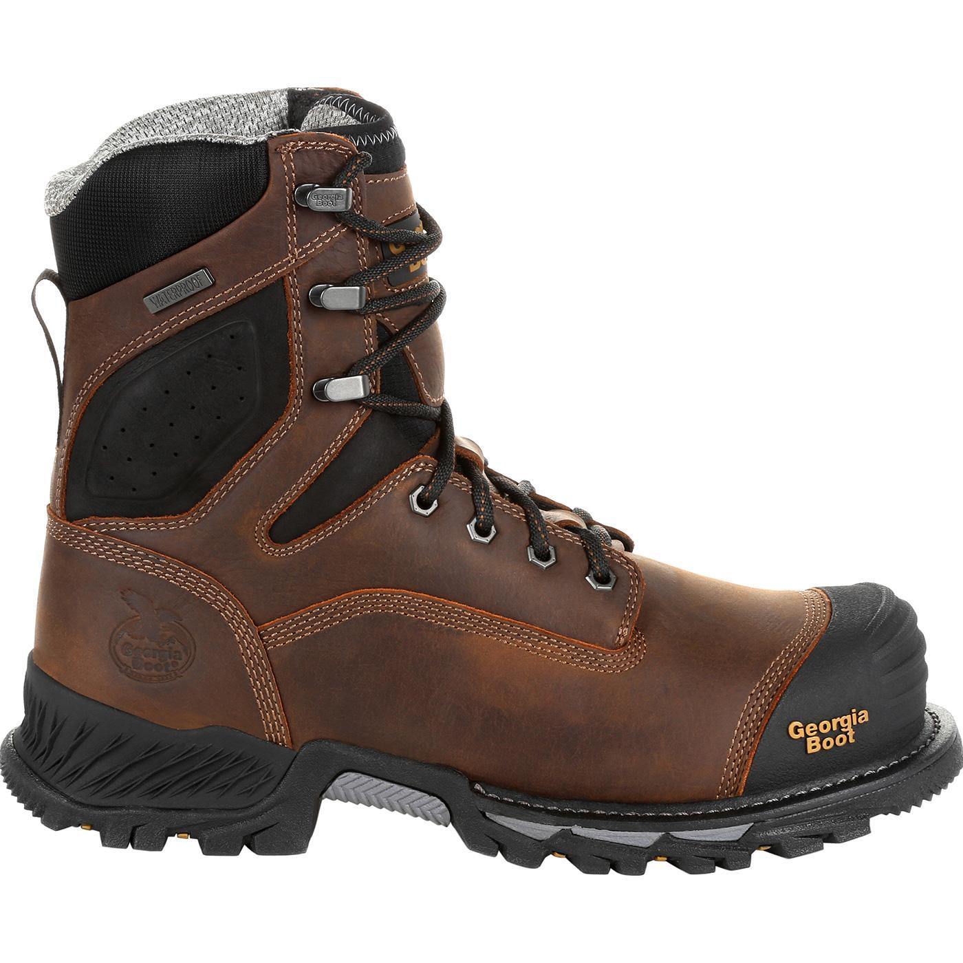 Georgia Boot Rumbler 8inch Composite Toe Waterproof Work Boot - Flyclothing LLC