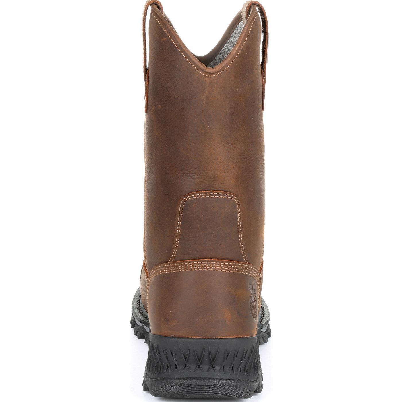 Georgia Boot Rumbler Composite Toe Waterproof Pull-on Work Boot - Georgia Boot