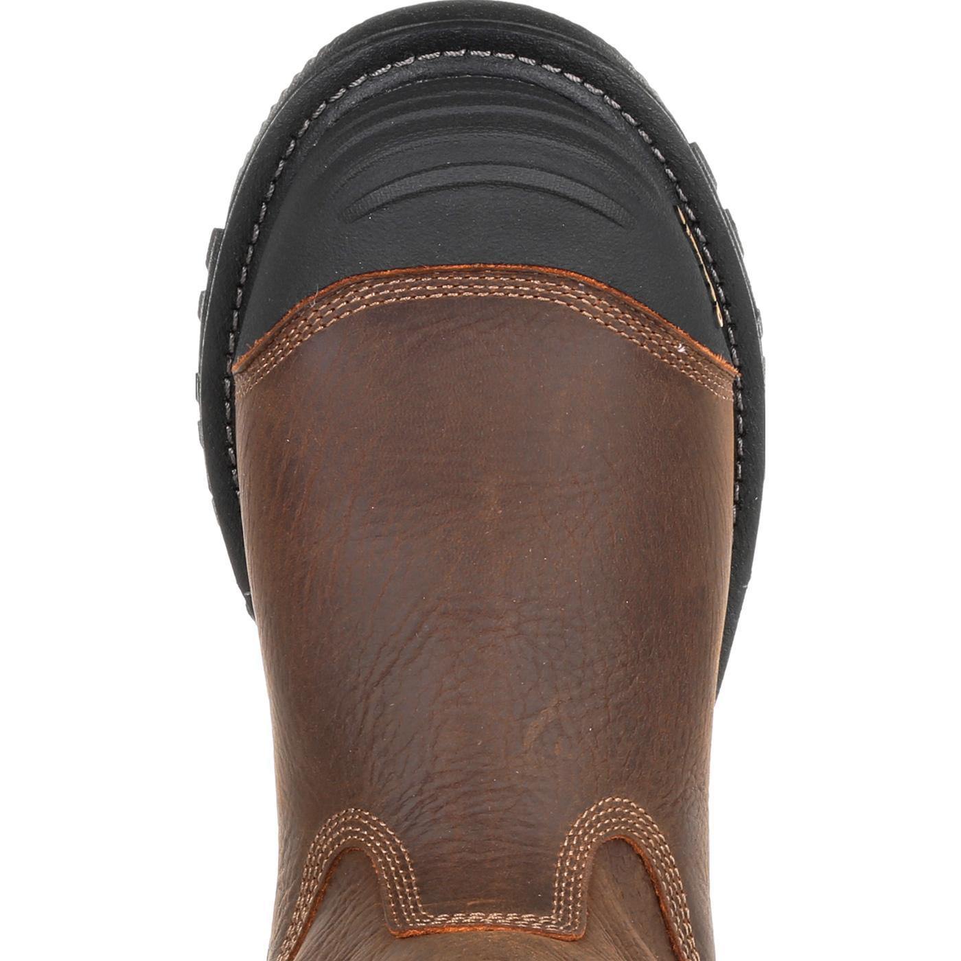 Georgia Boot Rumbler Composite Toe Waterproof Pull-on Work Boot - Georgia Boot