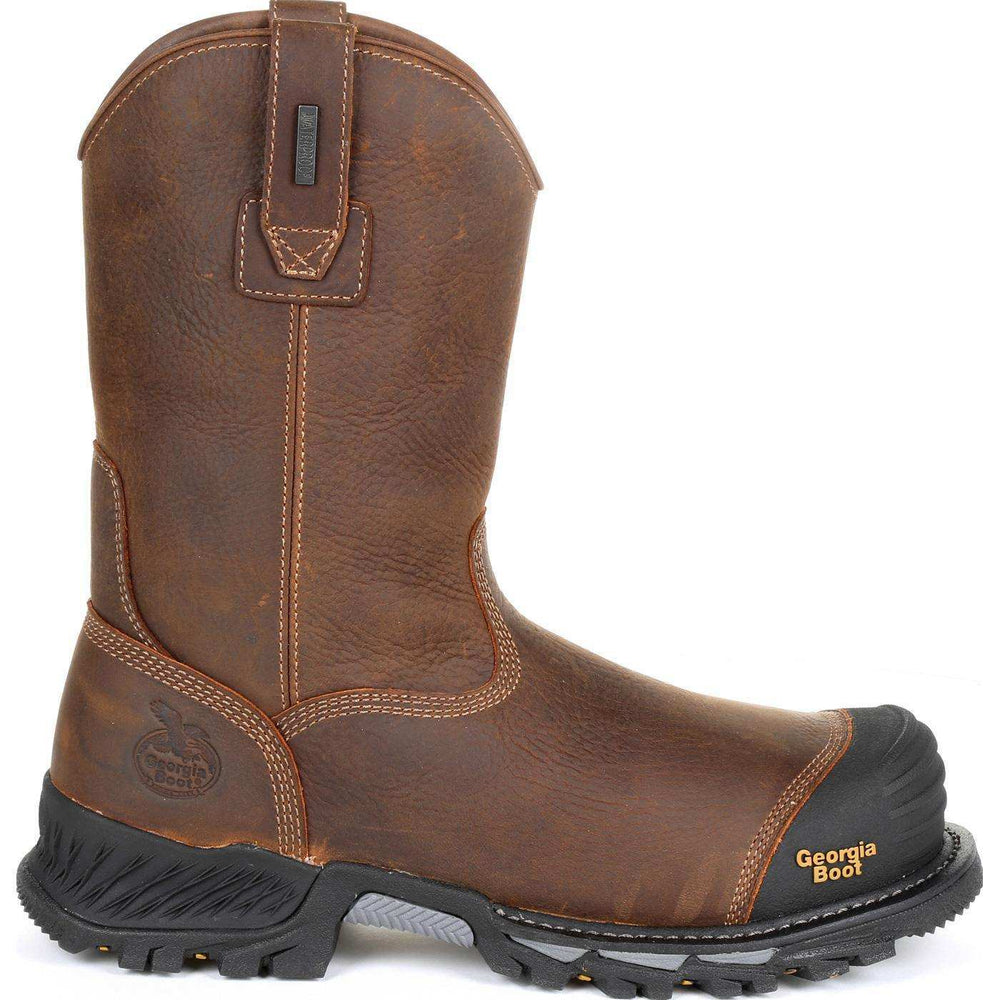 Georgia Boot Rumbler Composite Toe Waterproof Pull-on Work Boot - Georgia Boot - Flyclothing LLC