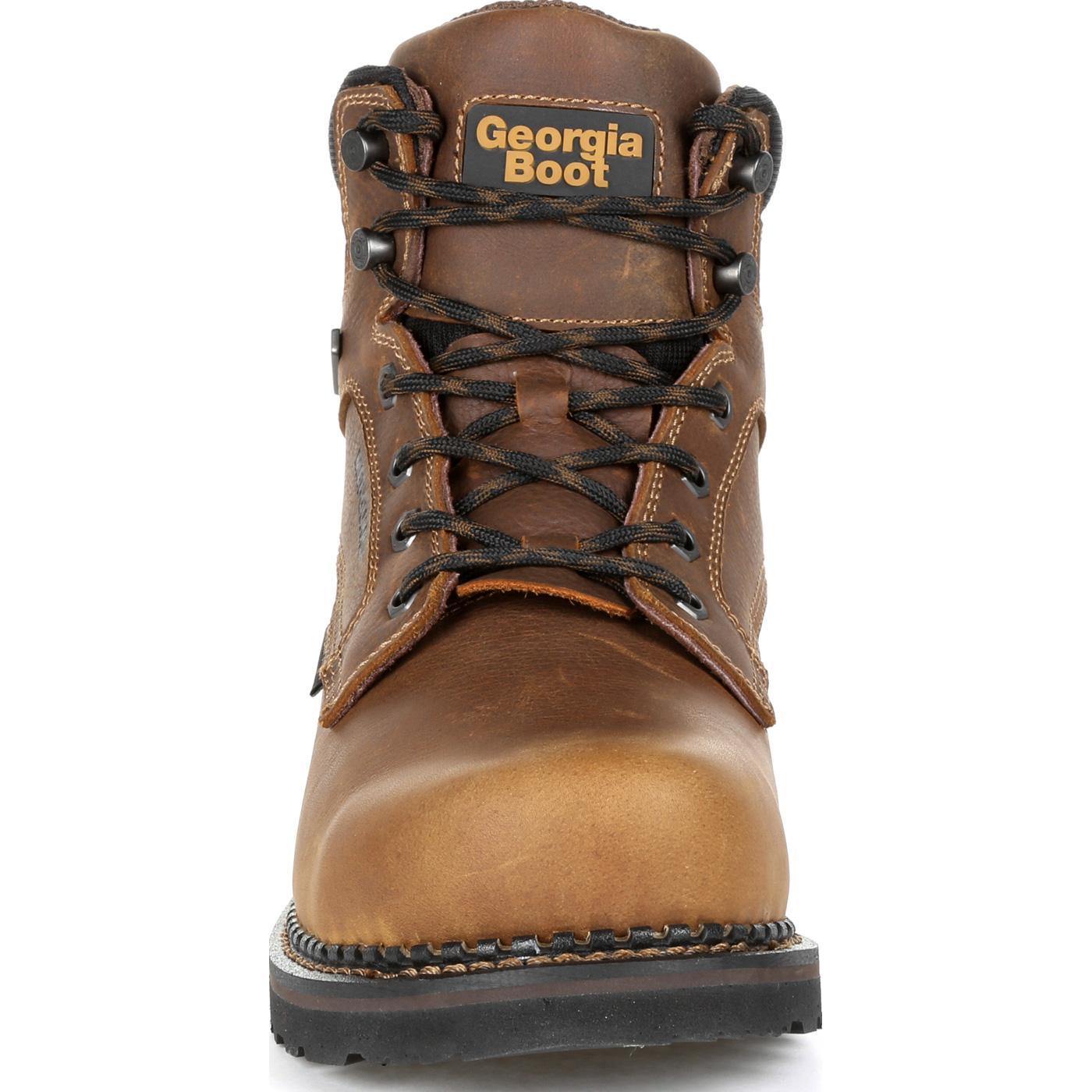 Georgia Giant Revamp Steel Toe Internal Met-Guard Waterproof Work Boot - Georgia Boot