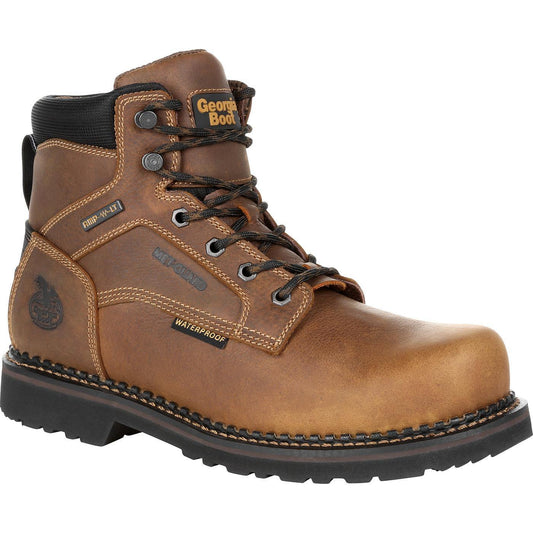 Georgia Giant Revamp Steel Toe Internal Met-Guard Waterproof Work Boot - Georgia Boot