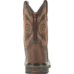 Georgia Boot Carbo-Tec LT Little Kids Brown Pull on Boot - Georgia Boot