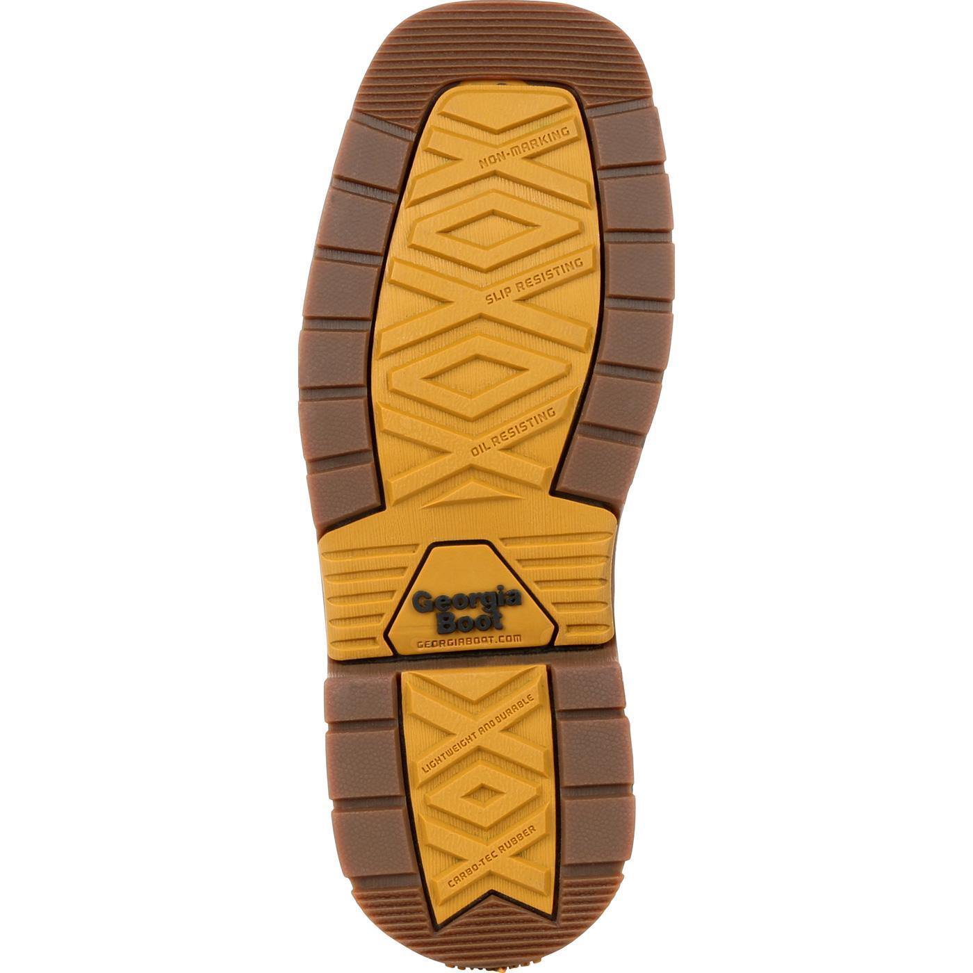 Georgia Boot Carbo-Tec LT Big Kids Pull-On Saddle Boot - Georgia Boot
