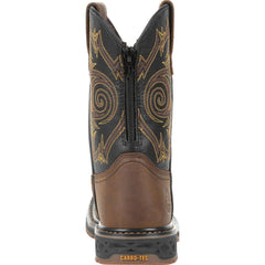 Georgia Boot Carbo-Tec LT Big Kids Pull-On Saddle Boot - Georgia Boot