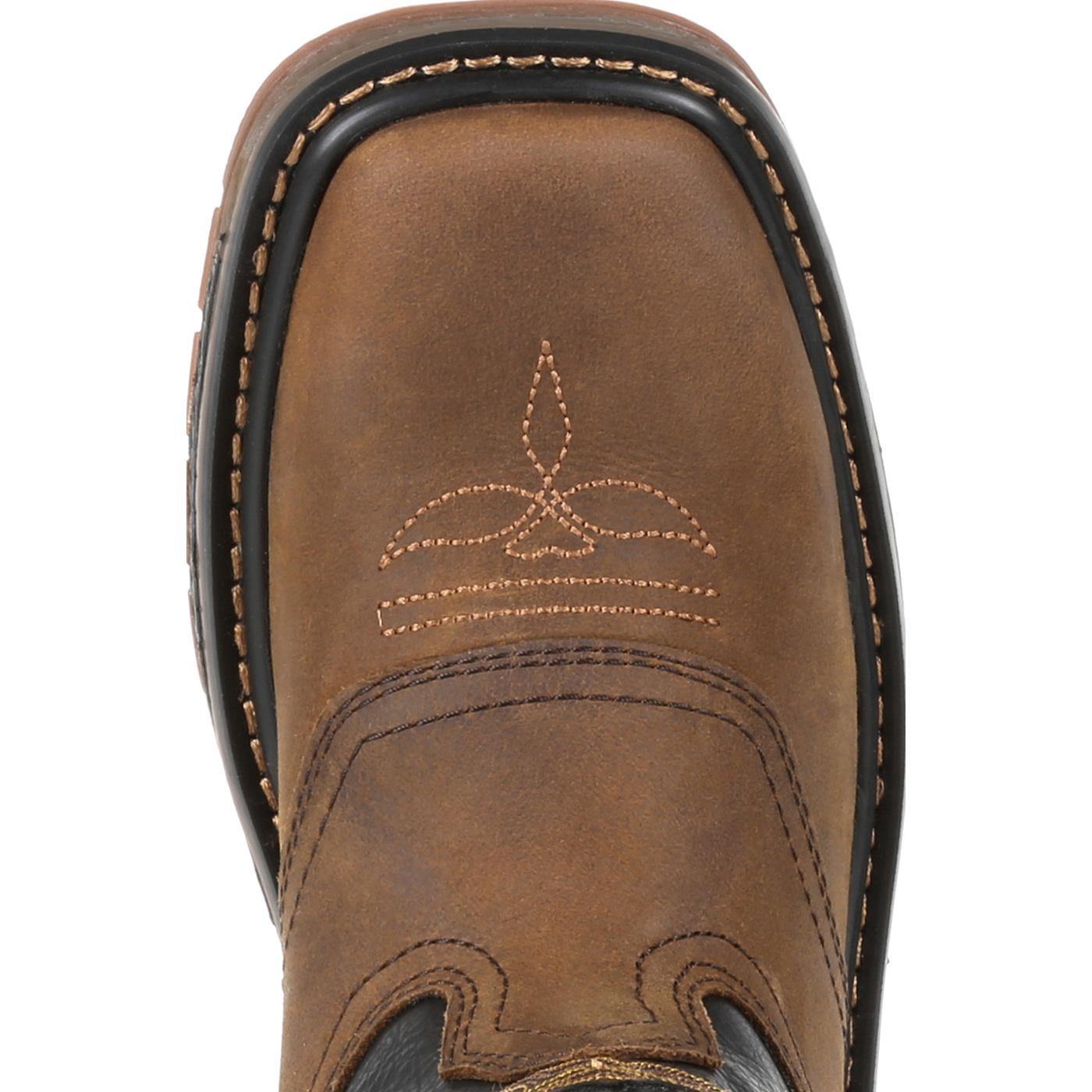 Georgia Boot Carbo-Tec LT Big Kids Pull-On Saddle Boot - Georgia Boot