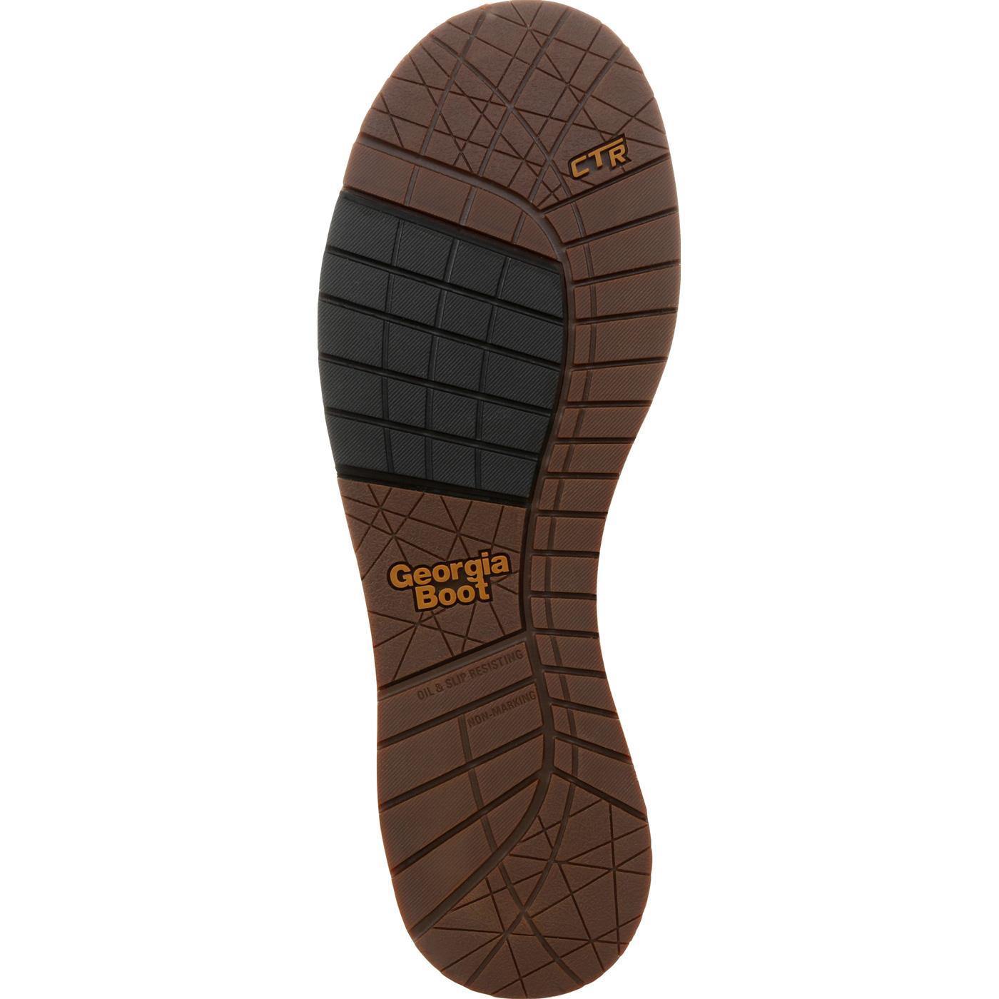 Georgia Boot AMP LT Wedge Steel Toe Waterproof Chelsea Work Boot - Georgia Boot