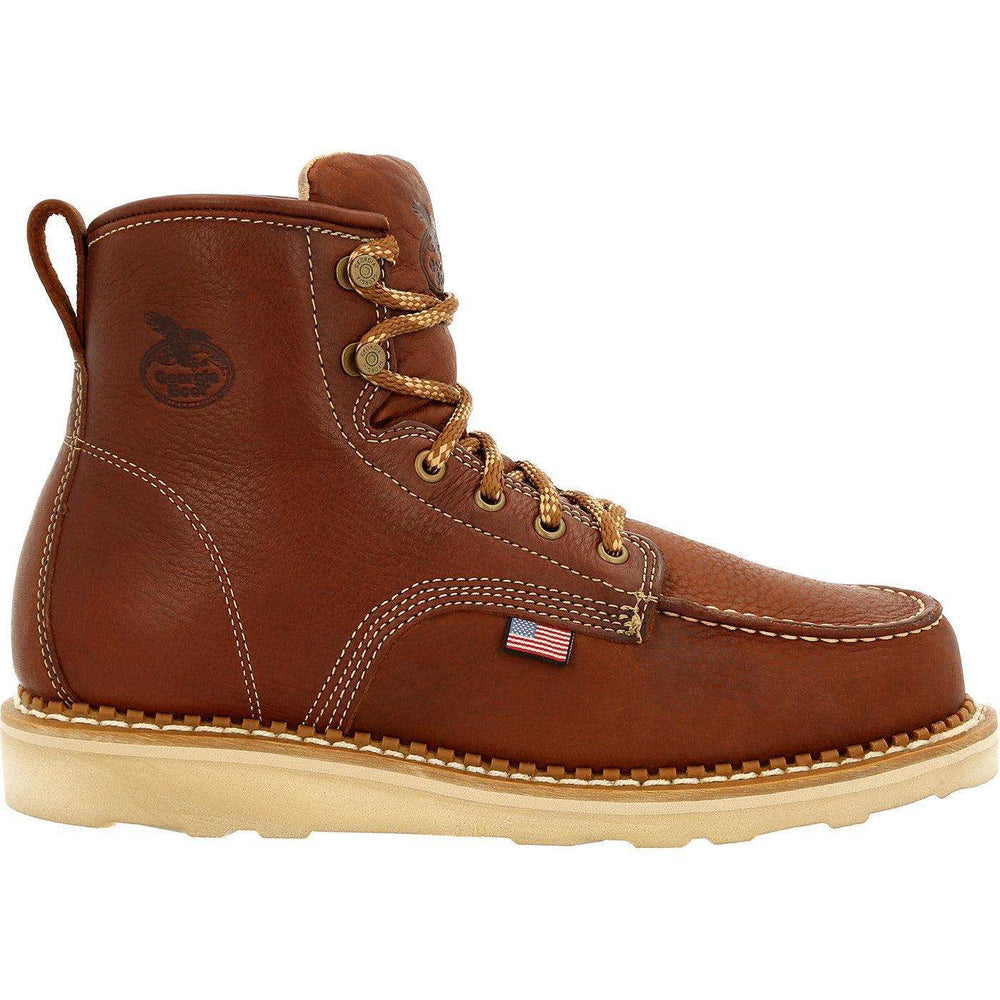 Georgia Boot USA Wedge Moc Toe Work Boot - Georgia Boot - Flyclothing LLC
