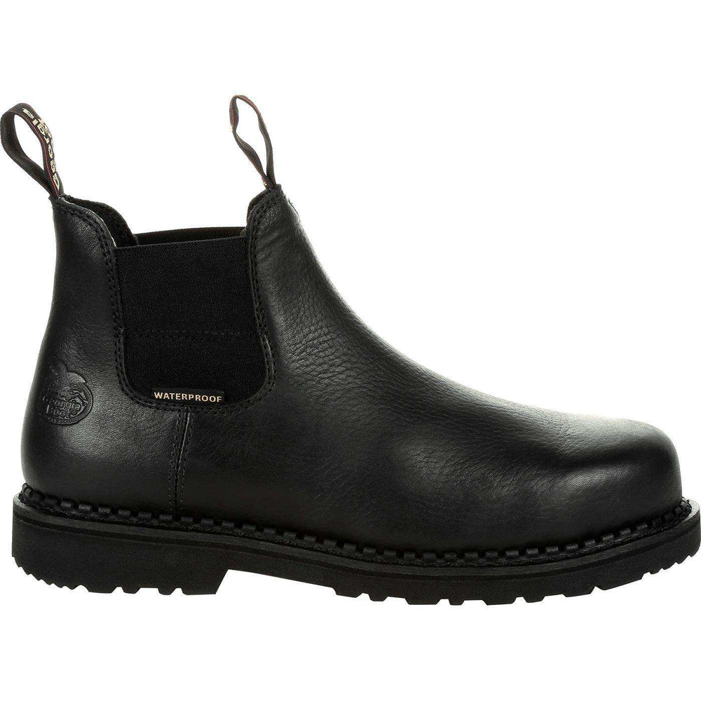 Georgia Giant Revamp Waterproof Chelsea Work Boot - Georgia Boot - Flyclothing LLC