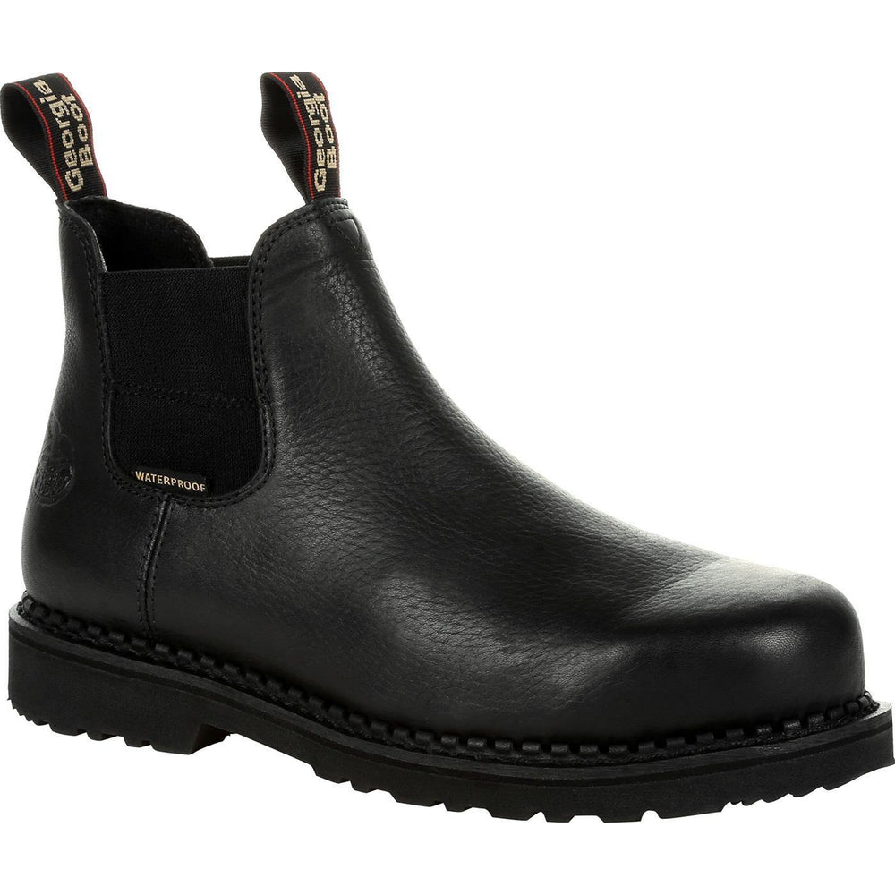 Georgia Giant Revamp Waterproof Chelsea Work Boot - Georgia Boot