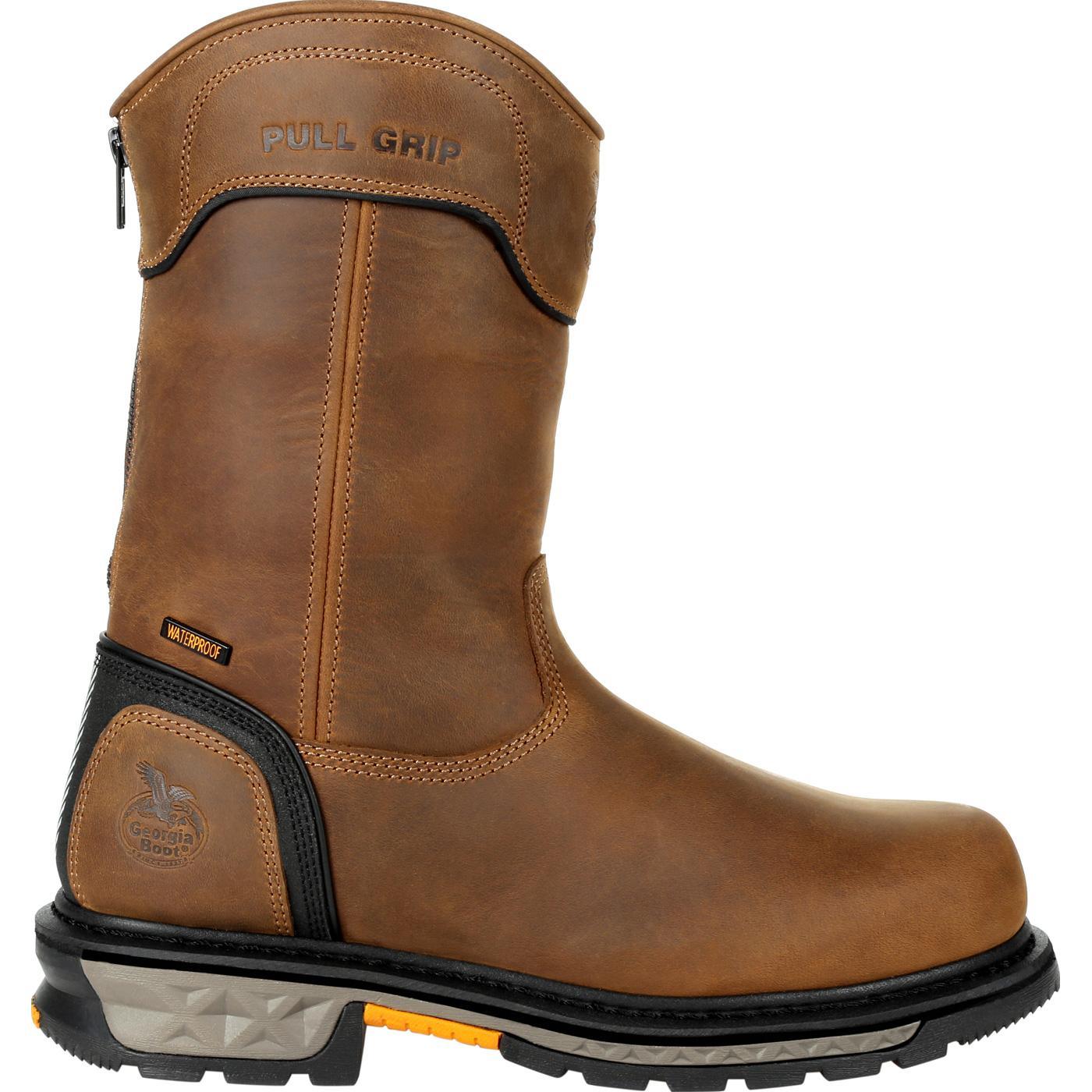 Georgia Boot Carbo-Tec LTX Waterproof Composite Toe Pull On Boot - Flyclothing LLC