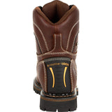 Georgia Boot AMP LT Logger Women's Alloy Toe Waterproof Low Heel Logger Boot - Georgia Boot - Flyclothing LLC