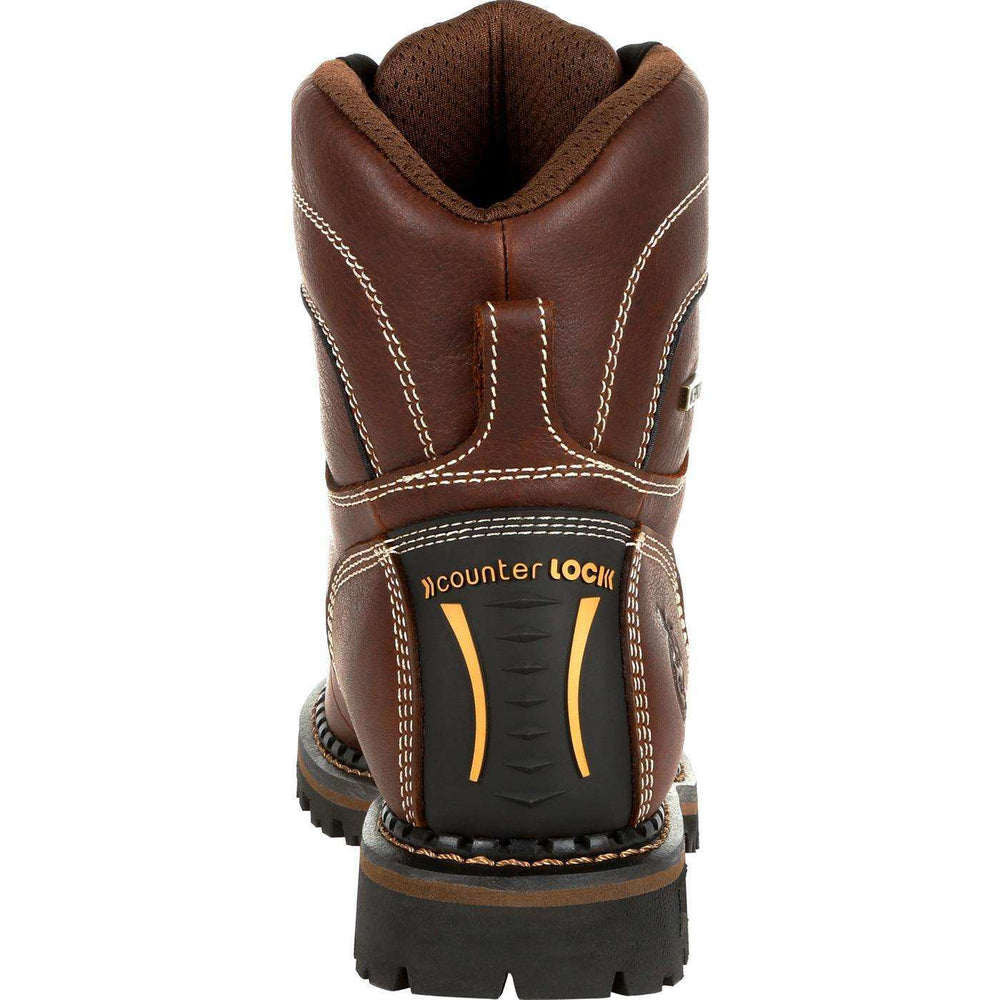 Georgia Boot AMP LT Logger Women's Alloy Toe Waterproof Low Heel Logger Boot - Georgia Boot - Flyclothing LLC