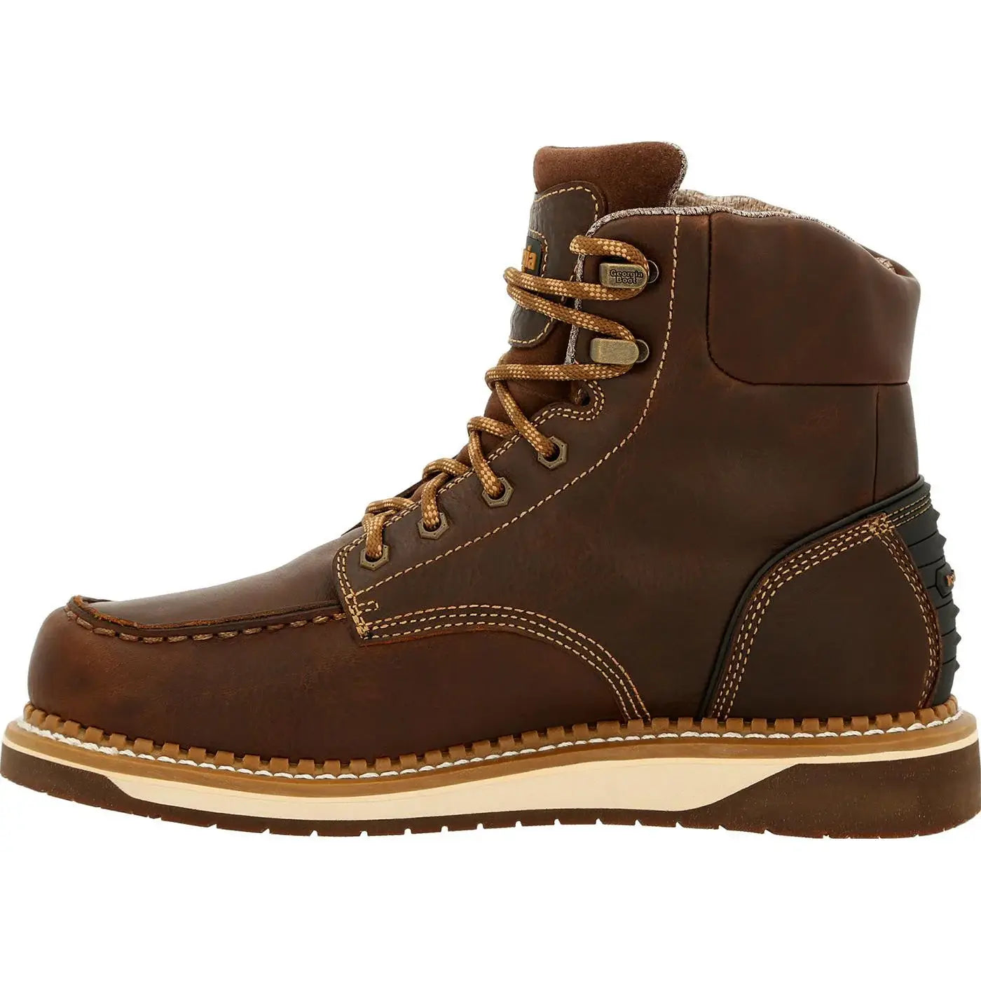 Georgia Boot AMP LT Wedge Waterproof Moc-Toe Work Boot - Georgia Boot - Flyclothing LLC