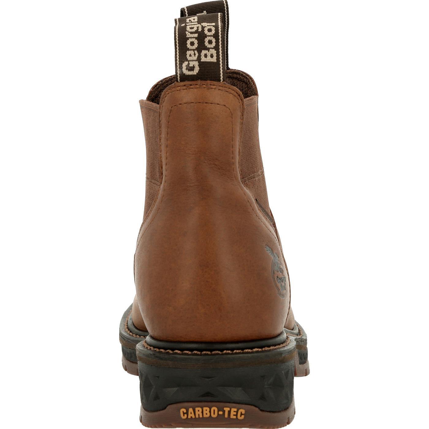 Georgia Boot Carbo-Tec LT Waterproof Chelsea Work Boot - Georgia Boot