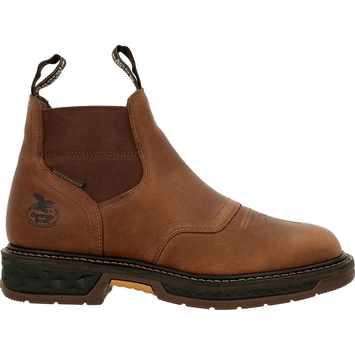 Georgia Boot Carbo-Tec LT Waterproof Chelsea Work Boot - Georgia Boot - Flyclothing LLC