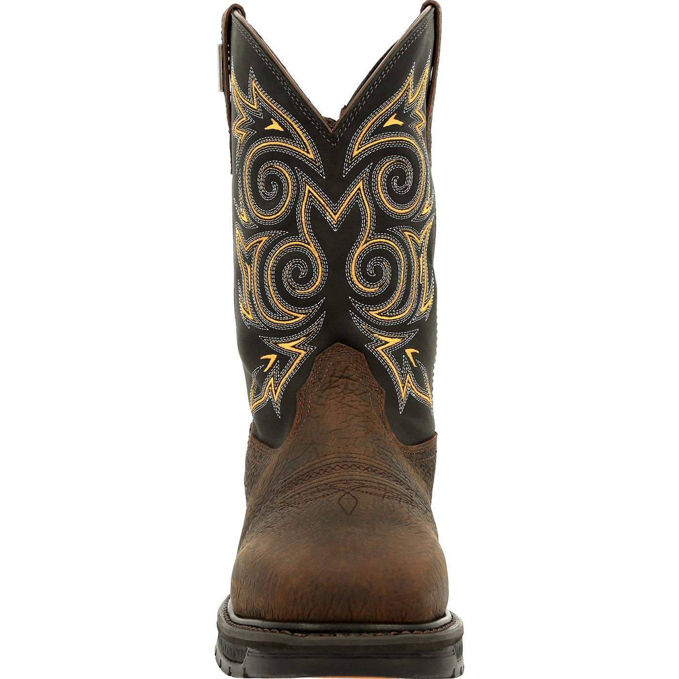Georgia Boot Carbo-Tec LT Steel Toe Waterproof Pull-On Work Boot - Georgia Boot - Flyclothing LLC