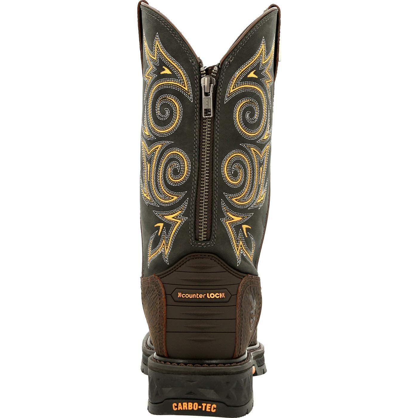 Georgia Boot Carbo-Tec LT Steel Toe Waterproof Pull-On Work Boot - Georgia Boot - Flyclothing LLC