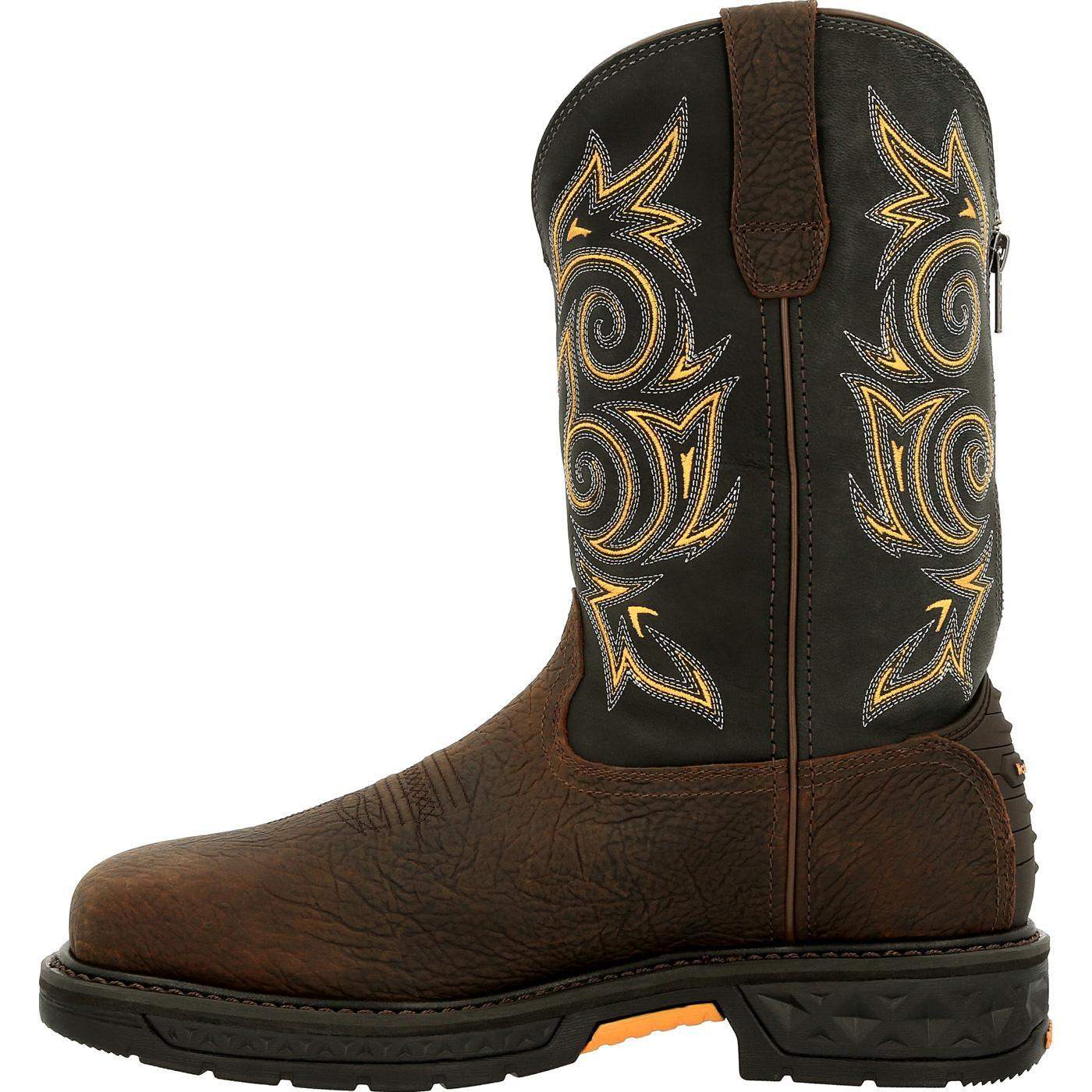 Georgia Boot Carbo-Tec LT Steel Toe Waterproof Pull-On Work Boot - Georgia Boot - Flyclothing LLC