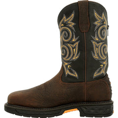 Georgia Boot Carbo-Tec LT Steel Toe Waterproof Pull-On Work Boot - Georgia Boot