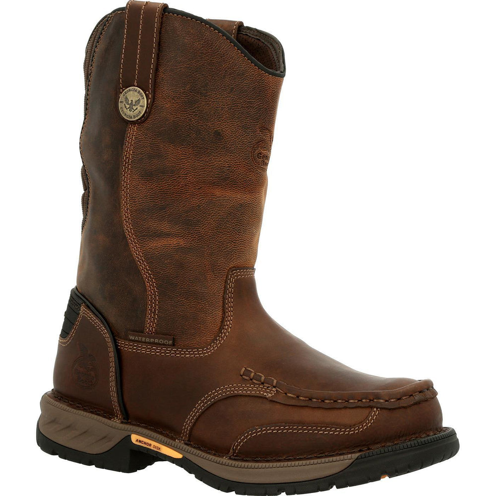 Georgia Boot Athens 360 Waterproof Pull-On Work Boot - Georgia Boot