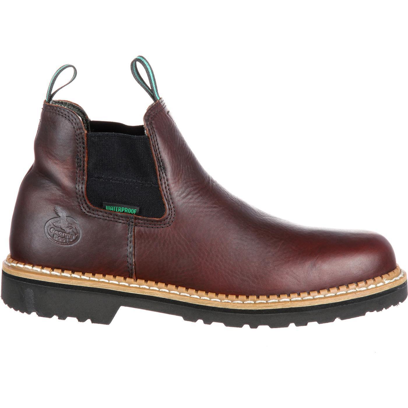 Georgia Giant High Romeo Waterproof Steel Toe Boot - Georgia Boot