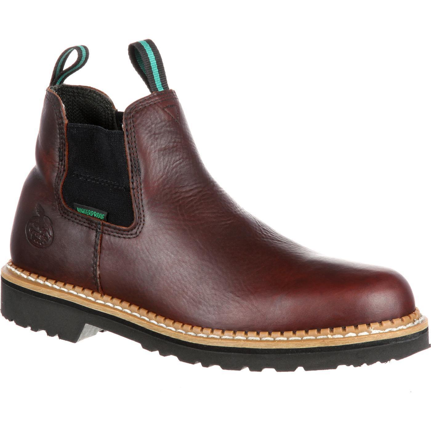 Georgia Giant High Romeo Waterproof Steel Toe Boot - Georgia Boot