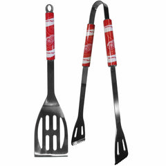 Detroit Red Wings® 2 pc Steel BBQ Tool Set - Siskiyou Buckle