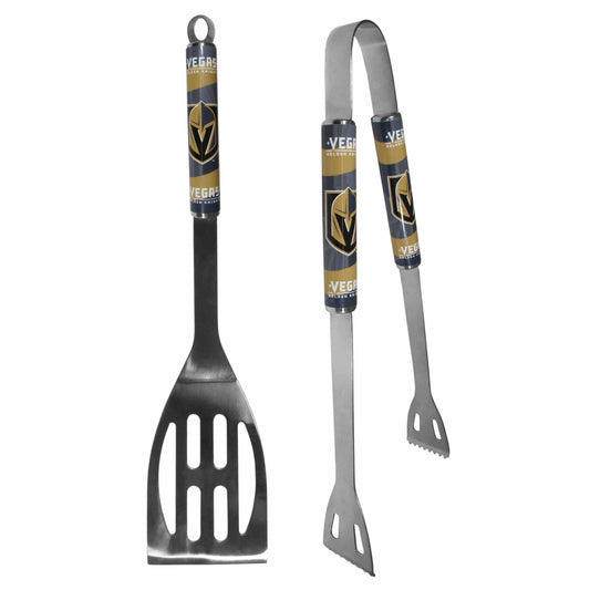 Las Vegas Golden Knights® 2 pc Steel BBQ Tool Set - Siskiyou Buckle
