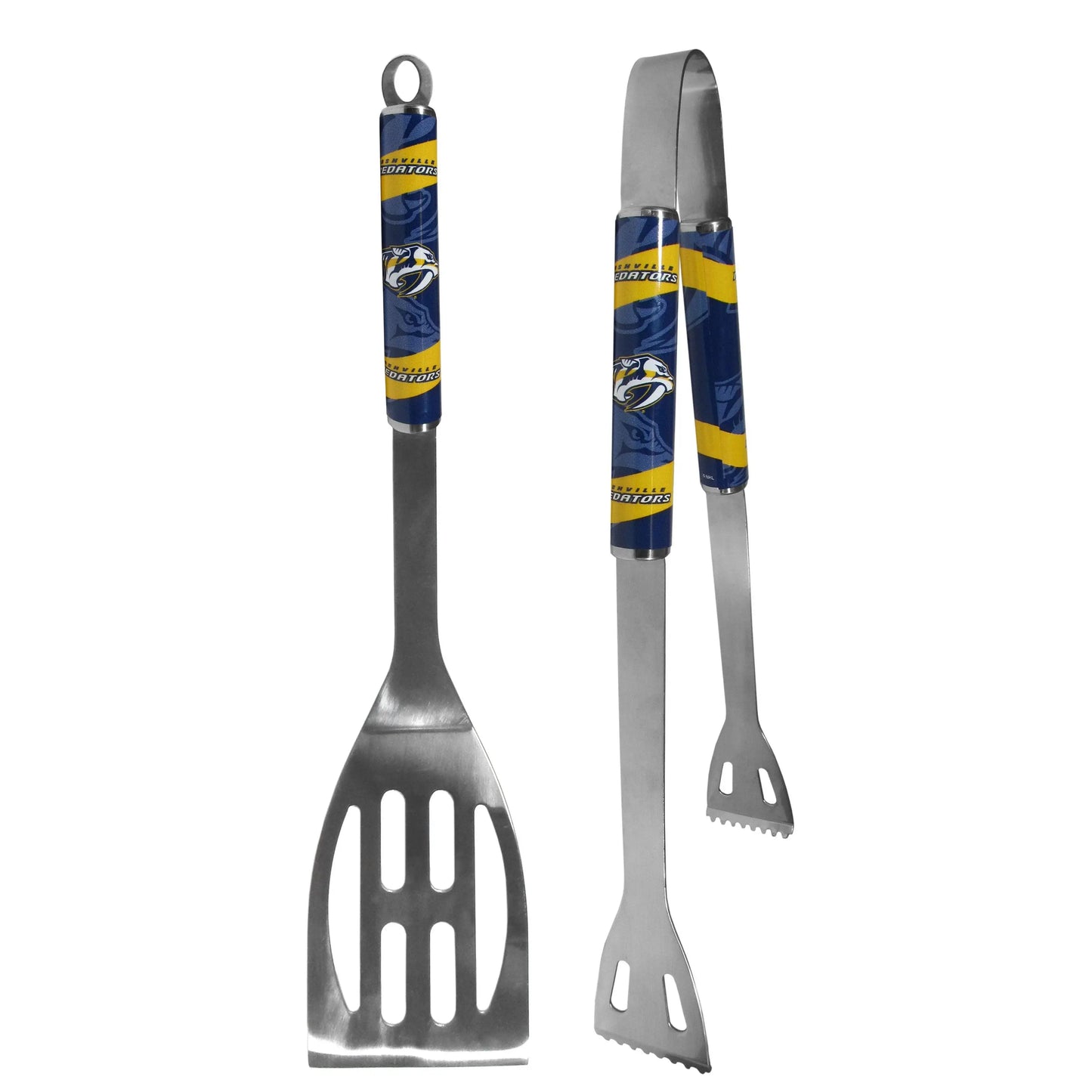 Nashville Predators® 2 pc Steel BBQ Tool Set - Siskiyou Buckle - Flyclothing LLC