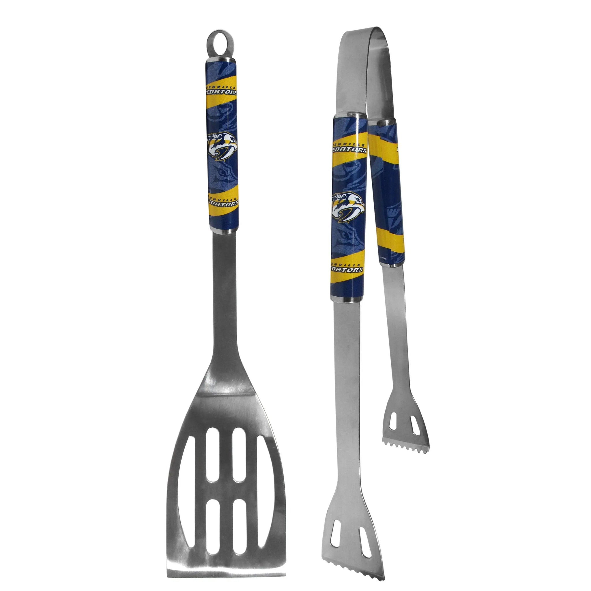 Nashville Predators® 2 pc Steel BBQ Tool Set - Siskiyou Buckle - Flyclothing LLC