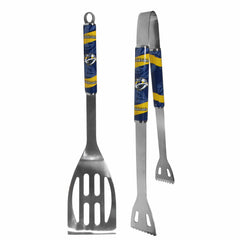 Nashville Predators® 2 pc Steel BBQ Tool Set - Siskiyou Buckle