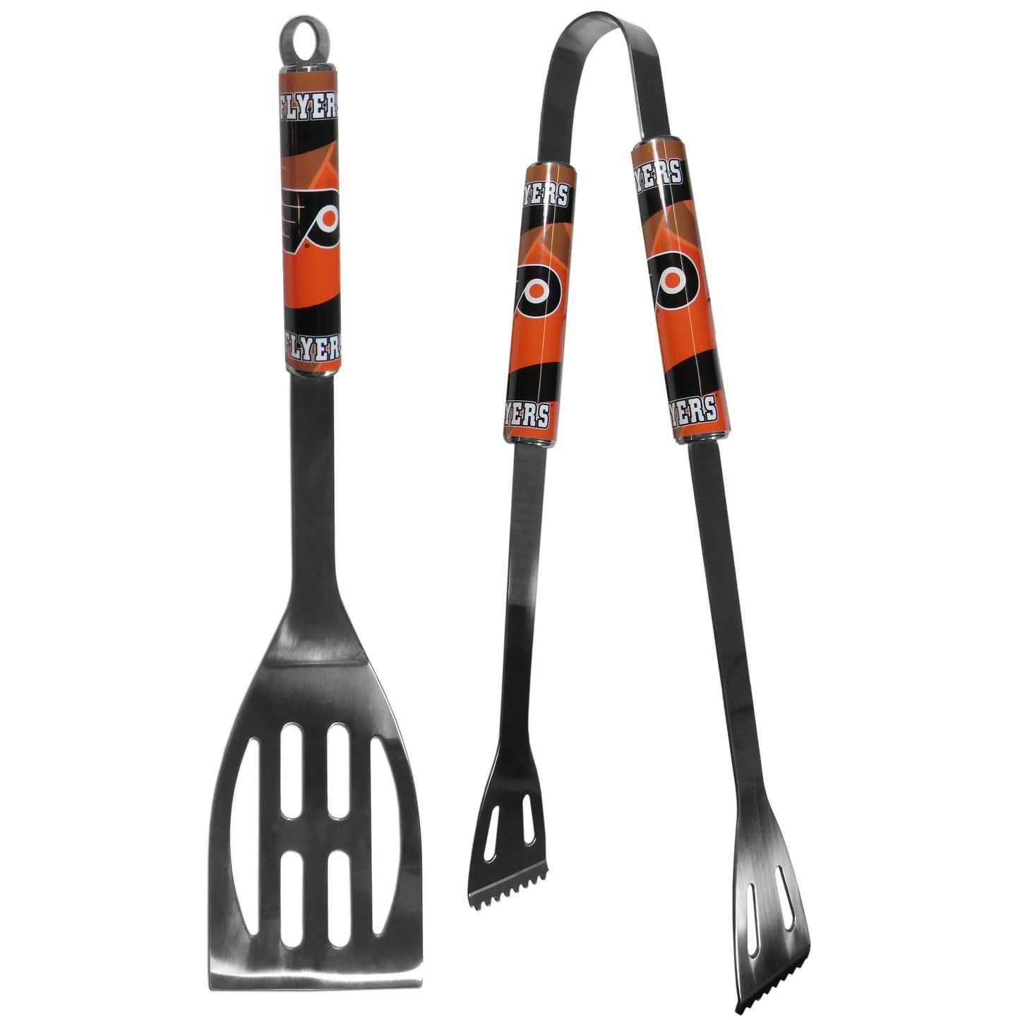 Philadelphia Flyers® 2 pc Steel BBQ Tool Set - Siskiyou Buckle - Flyclothing LLC