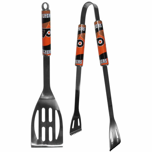Philadelphia Flyers® 2 pc Steel BBQ Tool Set - Siskiyou Buckle