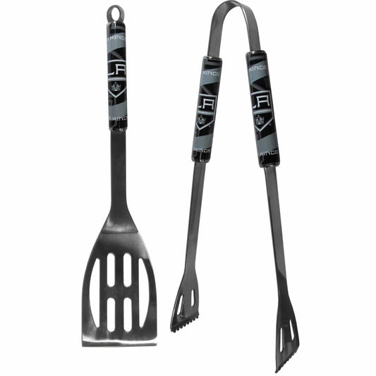 Los Angeles Kings® 2 pc Steel BBQ Tool Set - Siskiyou Buckle