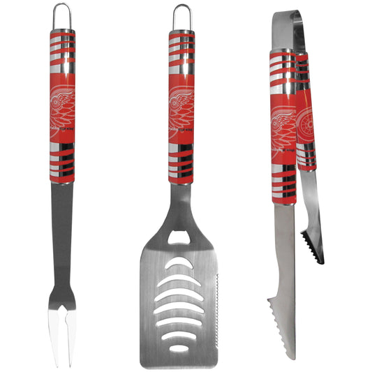 Detroit Red Wings® 3 pc Tailgater BBQ Set - Flyclothing LLC
