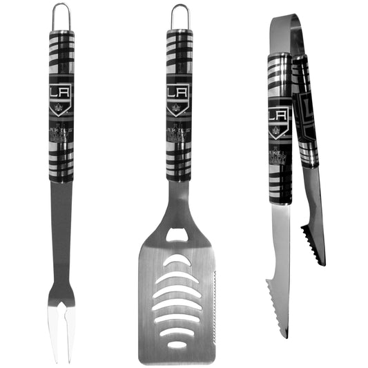 Los Angeles Kings® 3 pc Tailgater BBQ Set - Flyclothing LLC