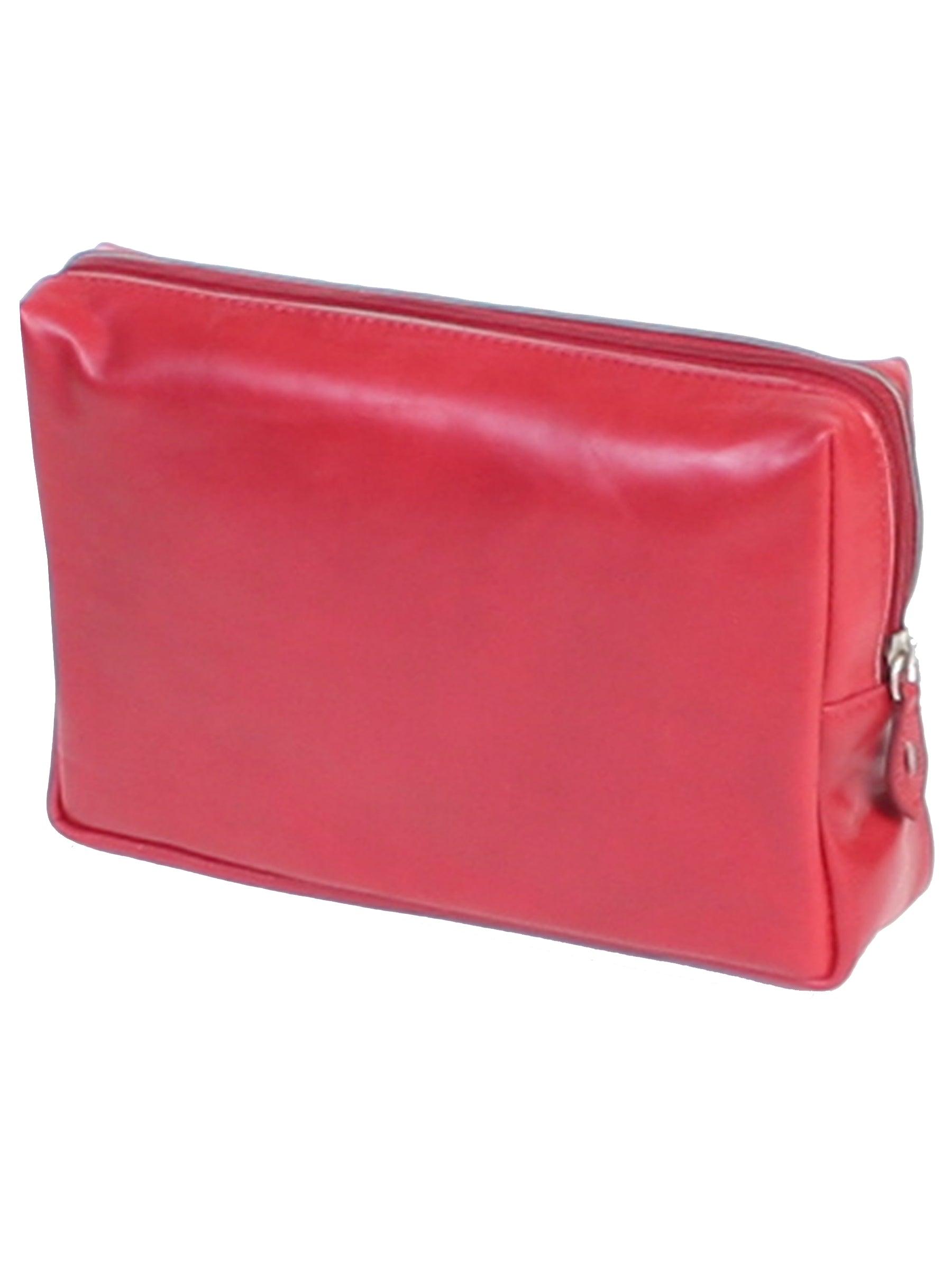Scully RED COSMETIC BAG - Flyclothing LLC