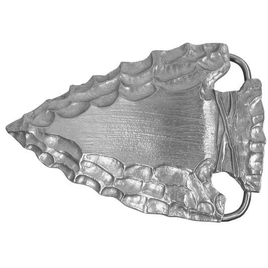 Arrowhead Antiqued Belt Buckle - Siskiyou Buckle