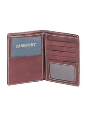 Scully CHOCOLATE PASSPORT WALLET - Flyclothing LLC