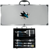 San Jose Sharks® 8 pc Tailgater BBQ Set - Siskiyou Buckle