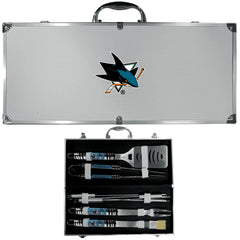 San Jose Sharks® 8 pc Tailgater BBQ Set - Siskiyou Buckle
