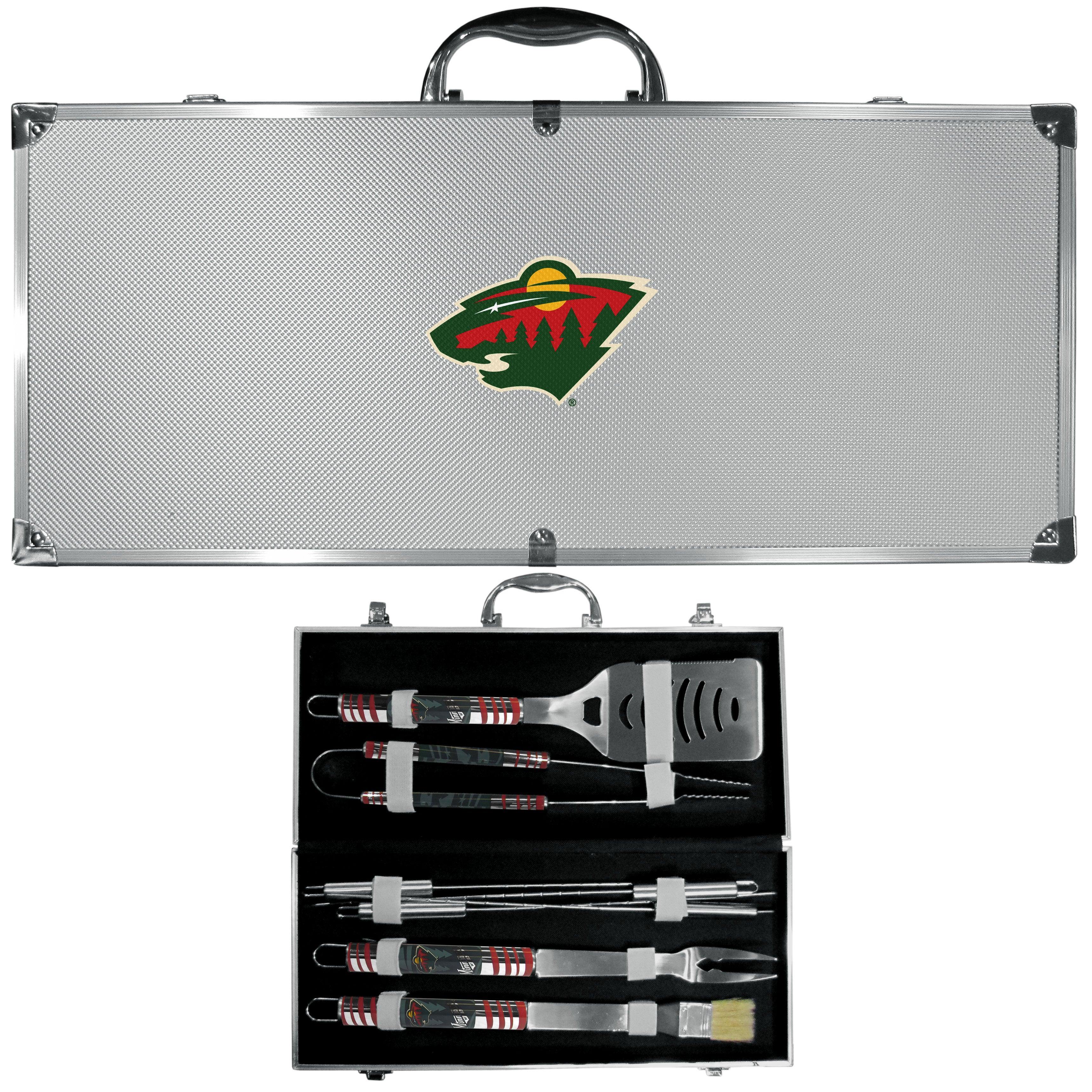 Minnesota Wild® 8 pc Tailgater BBQ Set - Flyclothing LLC