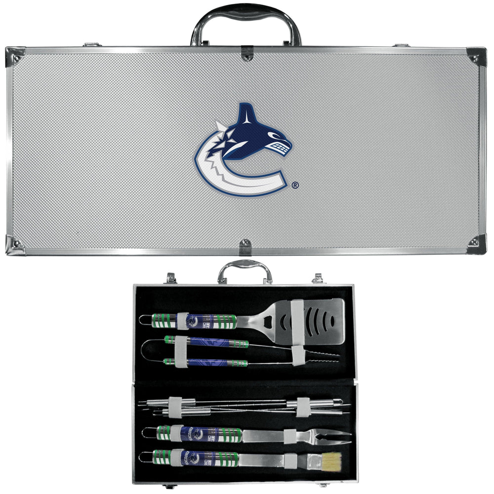 Vancouver Canucks® 8 pc Tailgater BBQ Set - Siskiyou Buckle