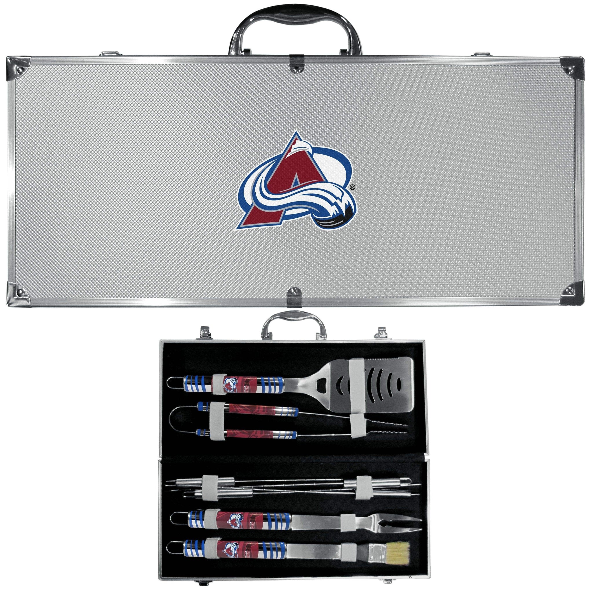 Colorado Avalanche® 8 pc Tailgater BBQ Set - Siskiyou Buckle - Flyclothing LLC