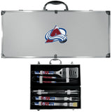 Colorado Avalanche® 8 pc Tailgater BBQ Set - Siskiyou Buckle
