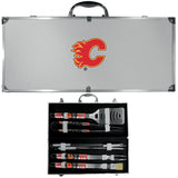 Calgary Flames® 8 pc Tailgater BBQ Set - Siskiyou Buckle