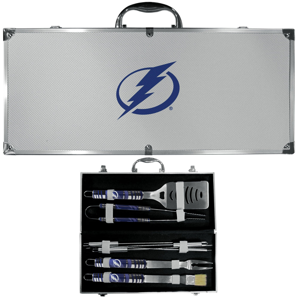 Tampa Bay Lightning® 8 pc Tailgater BBQ Set - Siskiyou Buckle